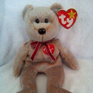 TY 1999 Signature Bear Beanie Baby